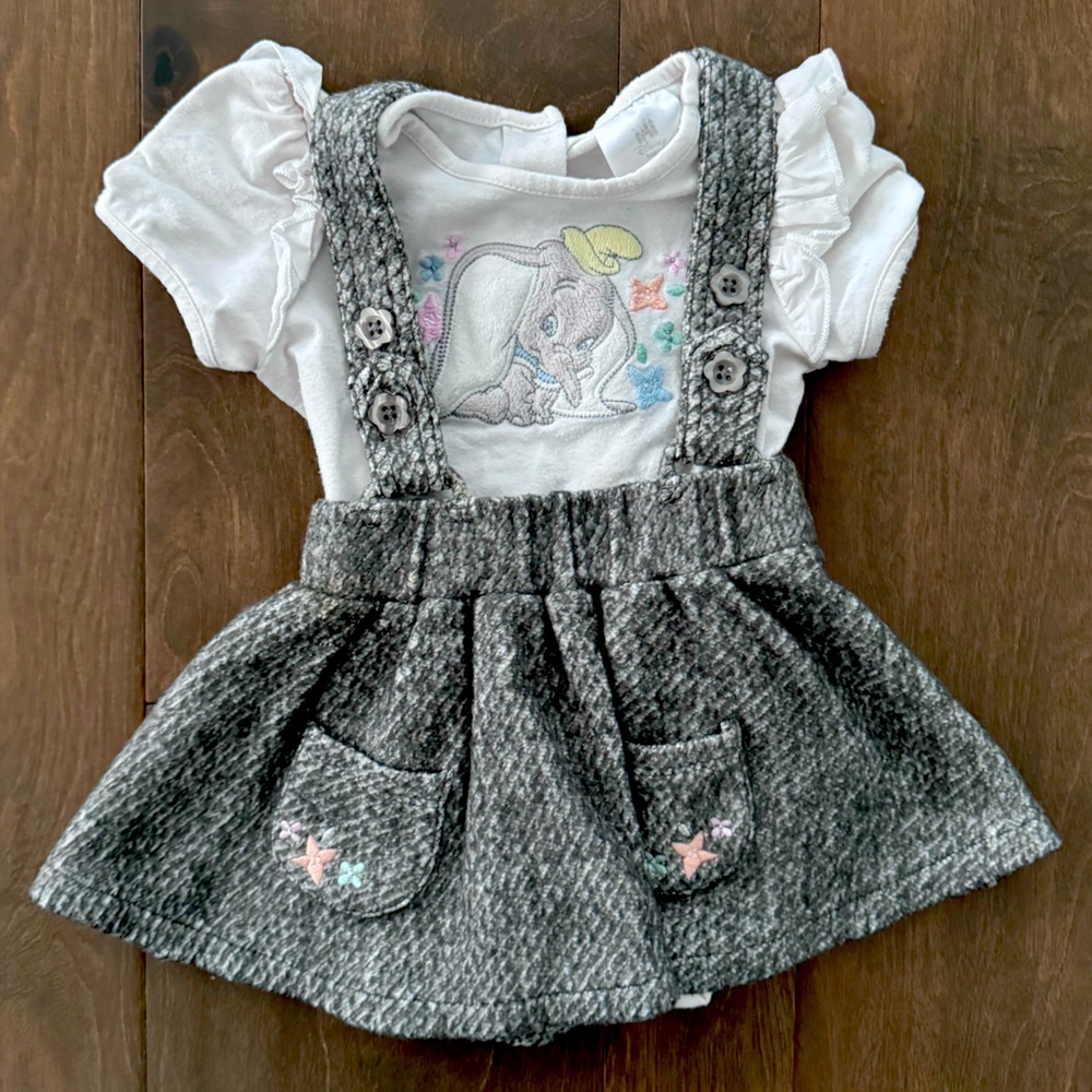 Disney Dumbo 2 Piece Dress